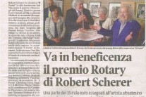 Articolo Trentino Premio Rotary