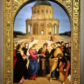 Raffaello, Sposalizio della Vergine 1504.